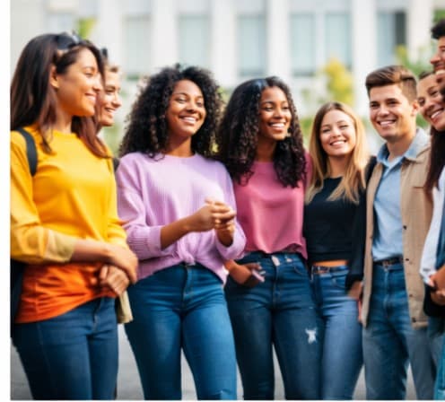 Youth leadership discussion